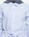BLOUSE OXFORD HI-LOW
