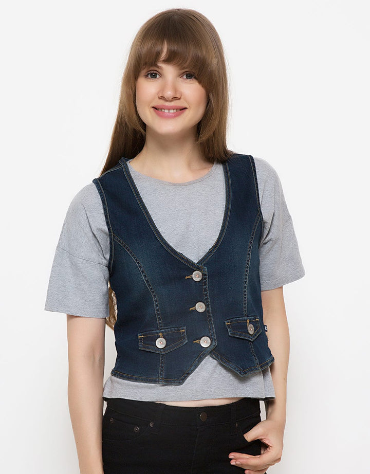 C2 Louise Jeans Vest