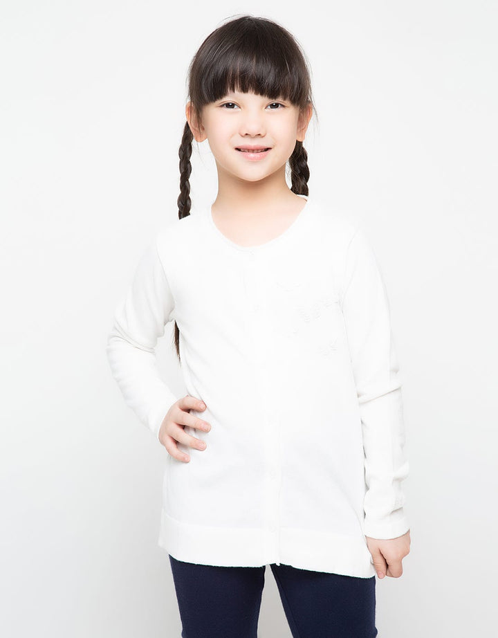 Cardinal Kids Girl Butterfly Cardigan