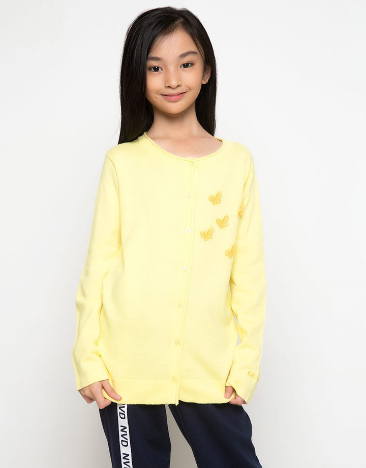 Cardinal Kids Girl Cardigan Butterflies
