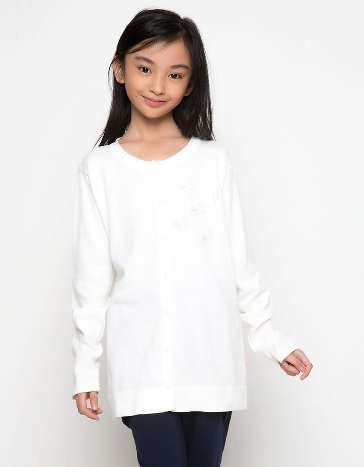 Cardinal Kids Girl Cardigan Butterflies