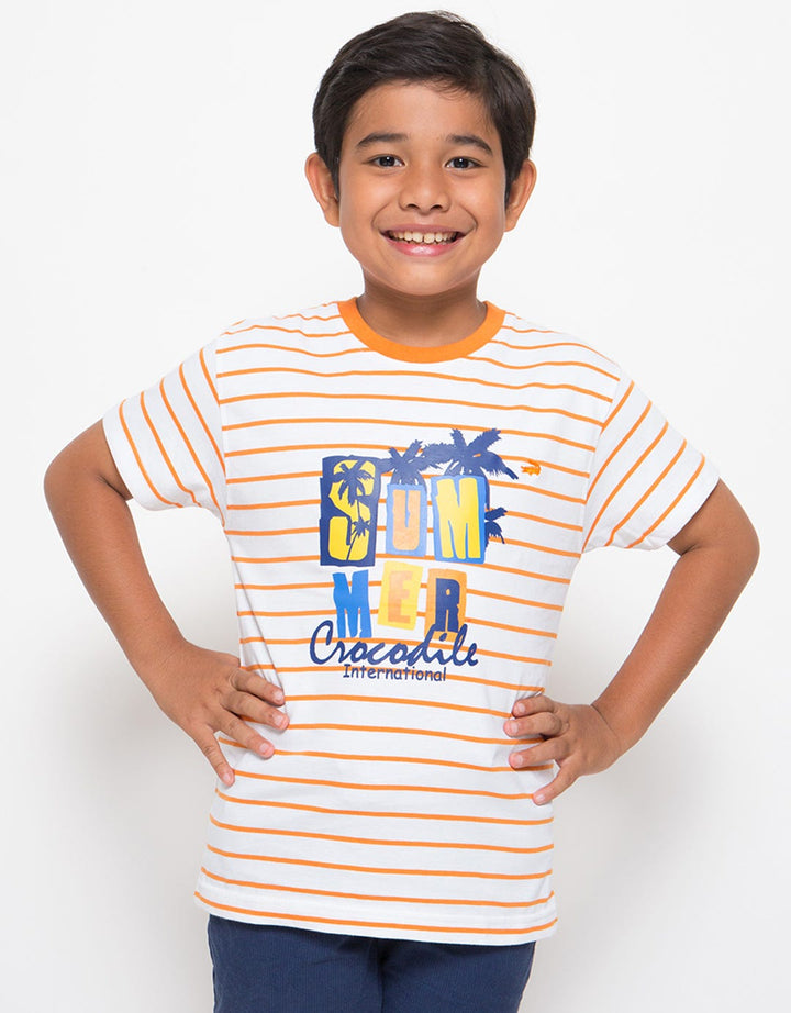 Crocodile Junior Summer Kids Holiday T-shirt