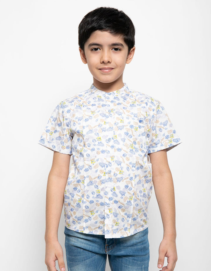 Jsp Boys Kemeja Tangan Pendek Newness Nautical Kids 05 (5-14 Tahun)