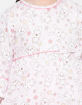 BLOUSE WVN RABBIT PI