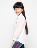 Little M Kemeja Bordir Cat