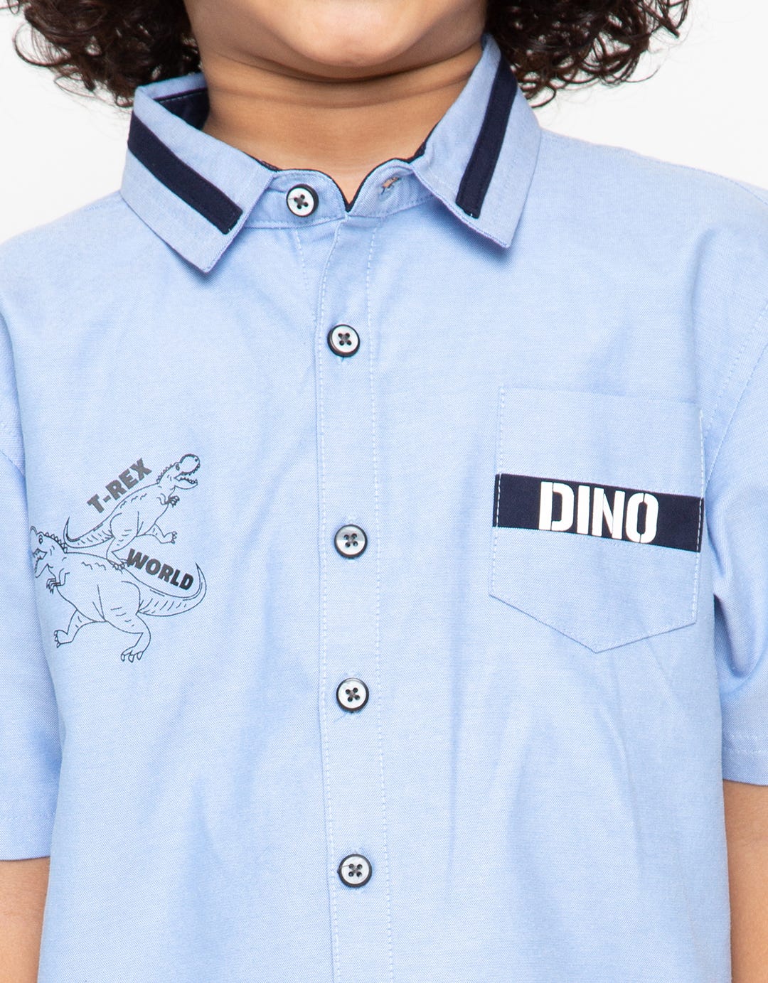 SS KEMEJA SOLID DINO