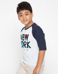 3/4 KI RAGLAN NEWYOR