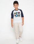 3/4 KI RAGLAN NEWYOR