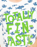 SS TSHIRT FP FISH FL
