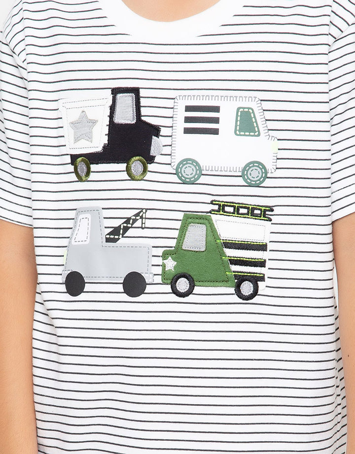 SS TSHIRT FP STRIPE