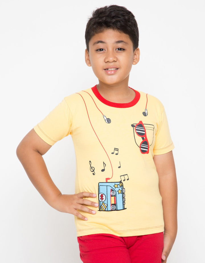 SS TSHIRT KACAMATA M