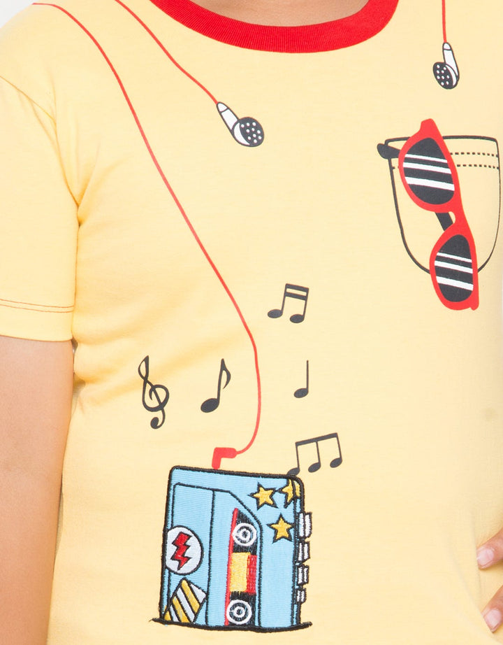 SS TSHIRT KACAMATA M