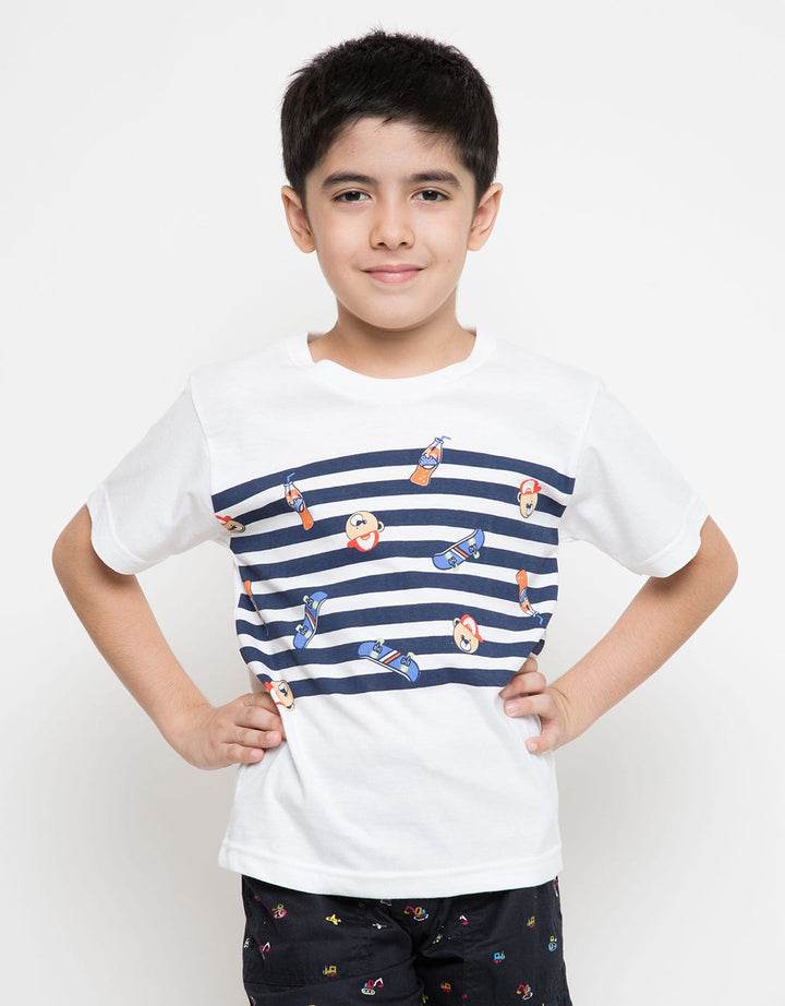 SS TSHIRT PRINT CHEST