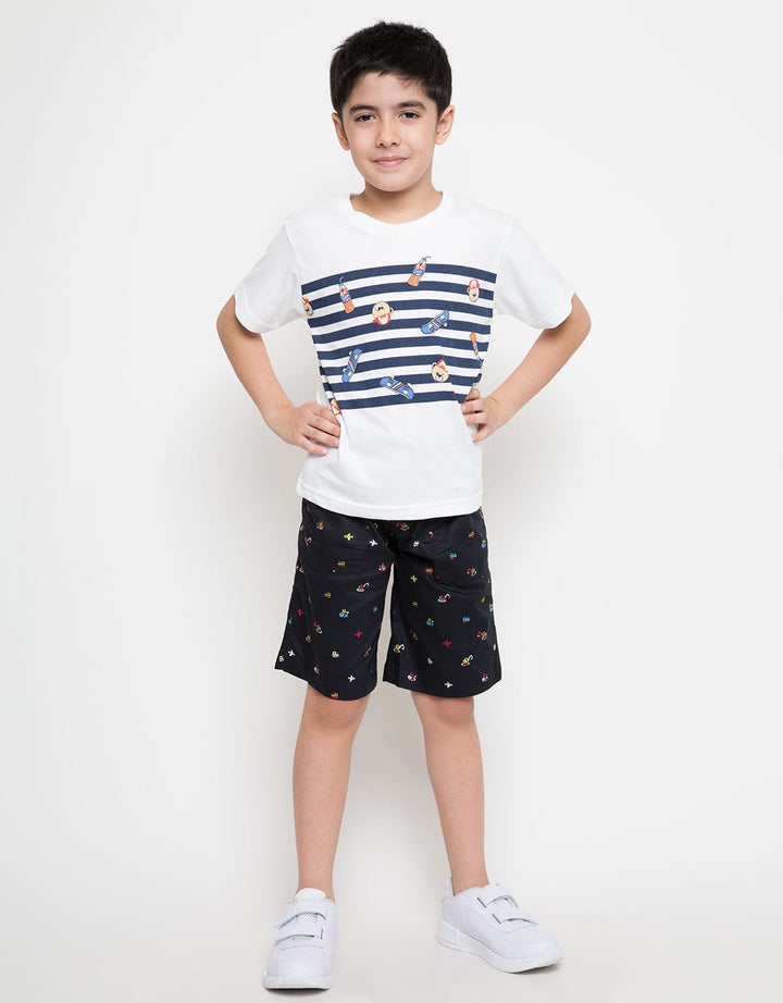 SS TSHIRT PRINT CHEST