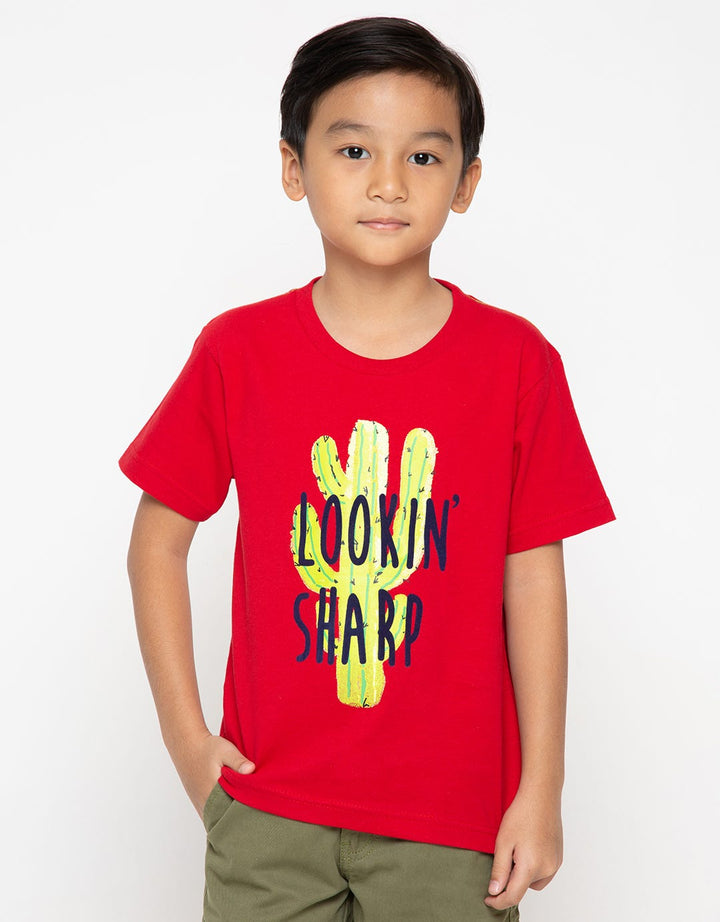 SS TSHIRT PRINT FLOC