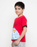 Little M Short Sleeve T-Shirt Monster