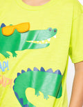 SS TSHIRT SLUB CROCO