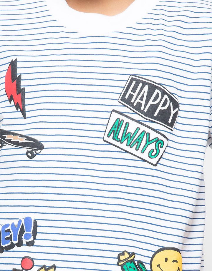 TSHIRT STRIPE TWIN K