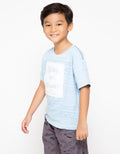 SS TSHIRT STRIPE WAV