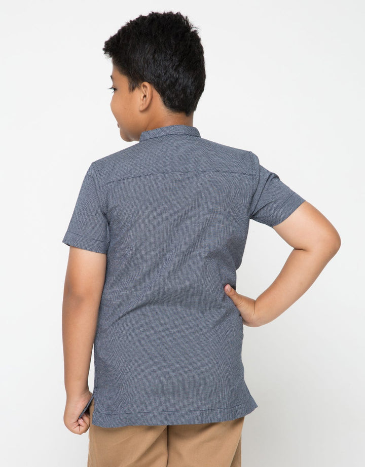 SS SMALL CHECK EMBROIDERY