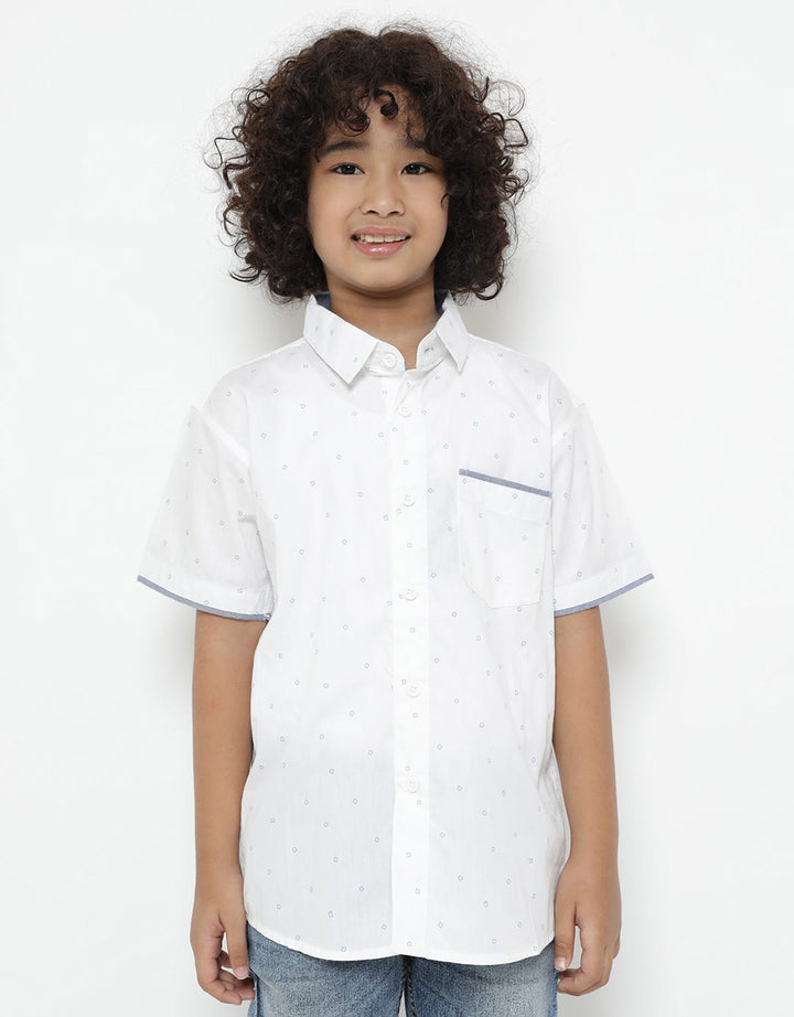 SS POPLIN GEOMETRY D