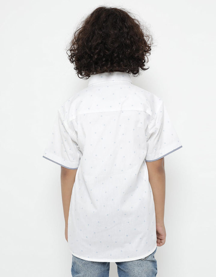 SS POPLIN GEOMETRY D