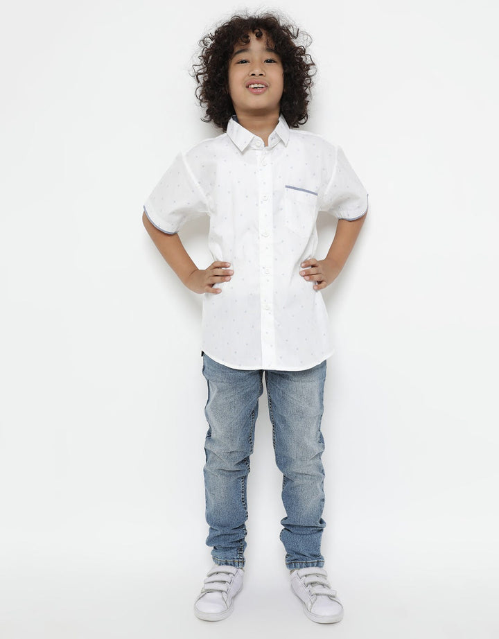 SS POPLIN GEOMETRY D