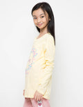 Nevada Flower Statement Kaos Anak Perempuan