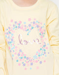 Nevada Flower Statement Kaos Anak Perempuan