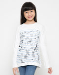LS TOP KNIT PRT DOOD