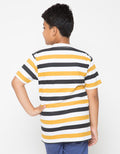 SS STRIPE MUSTARD