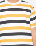 SS STRIPE MUSTARD