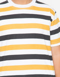 SS STRIPE MUSTARD