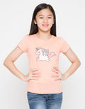 Nohea Tshirt Unicorn Sequin Detail