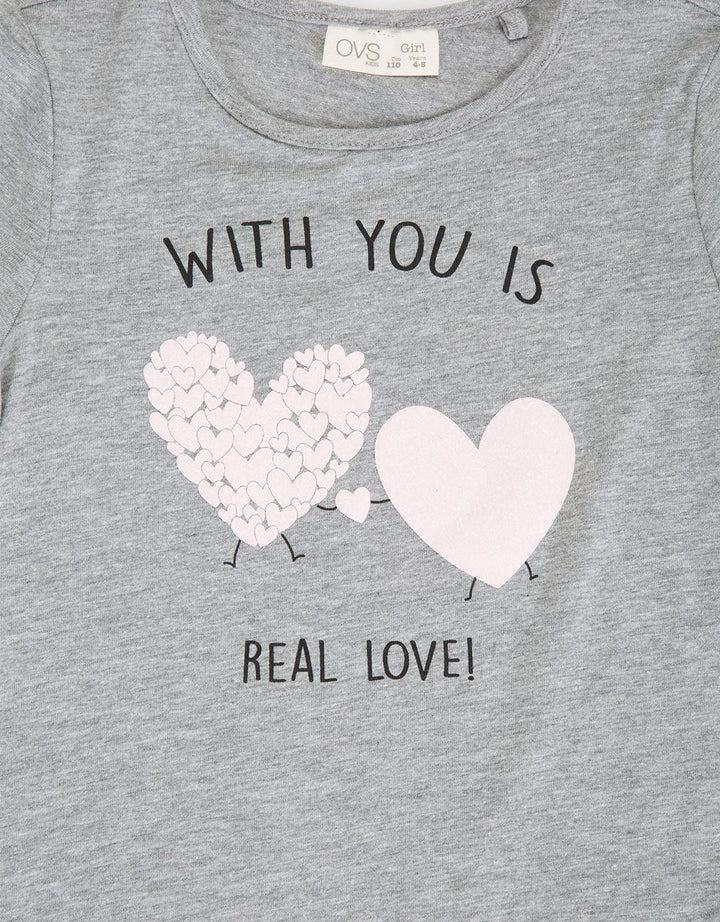 T-SHIRT W/PRINT