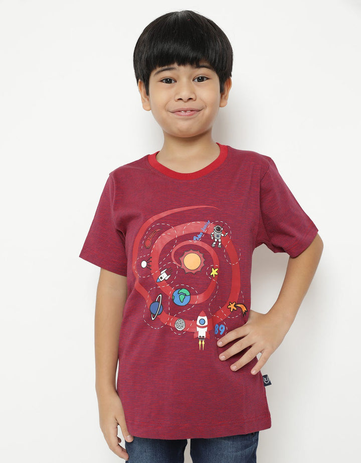 Rodeo Junior Boy Galaxy T-Shirt
