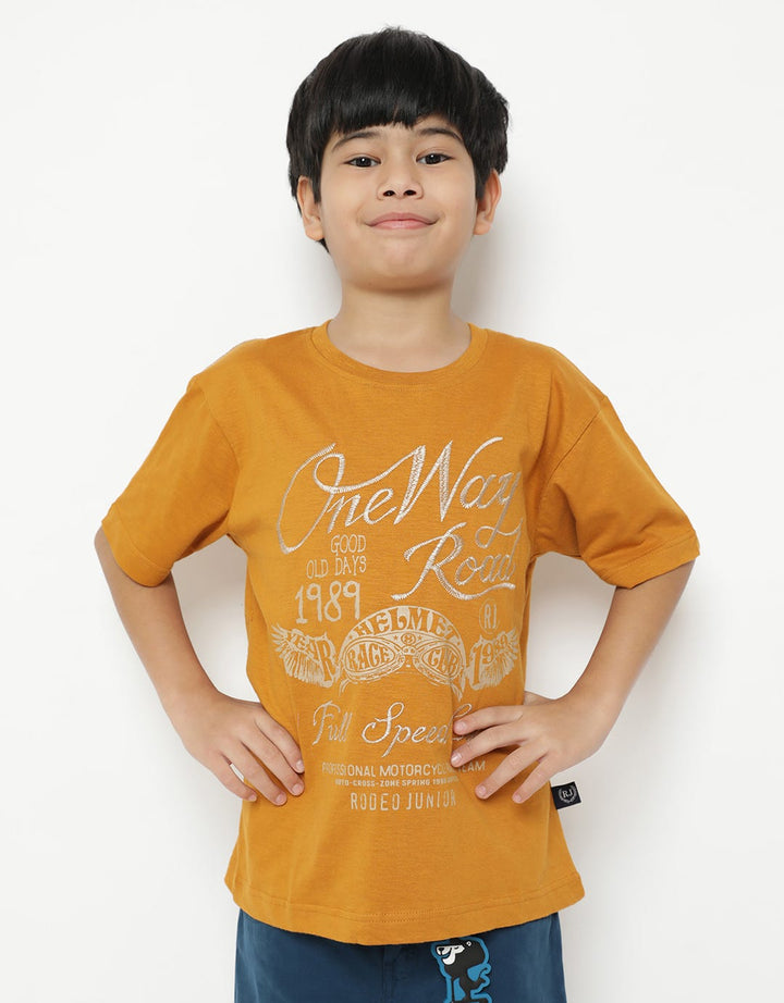 Rodeo Junior Boy One Way Road T-Shirt