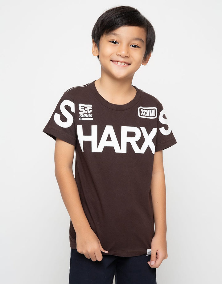Sharks Kids Tshirt Print Typo Series