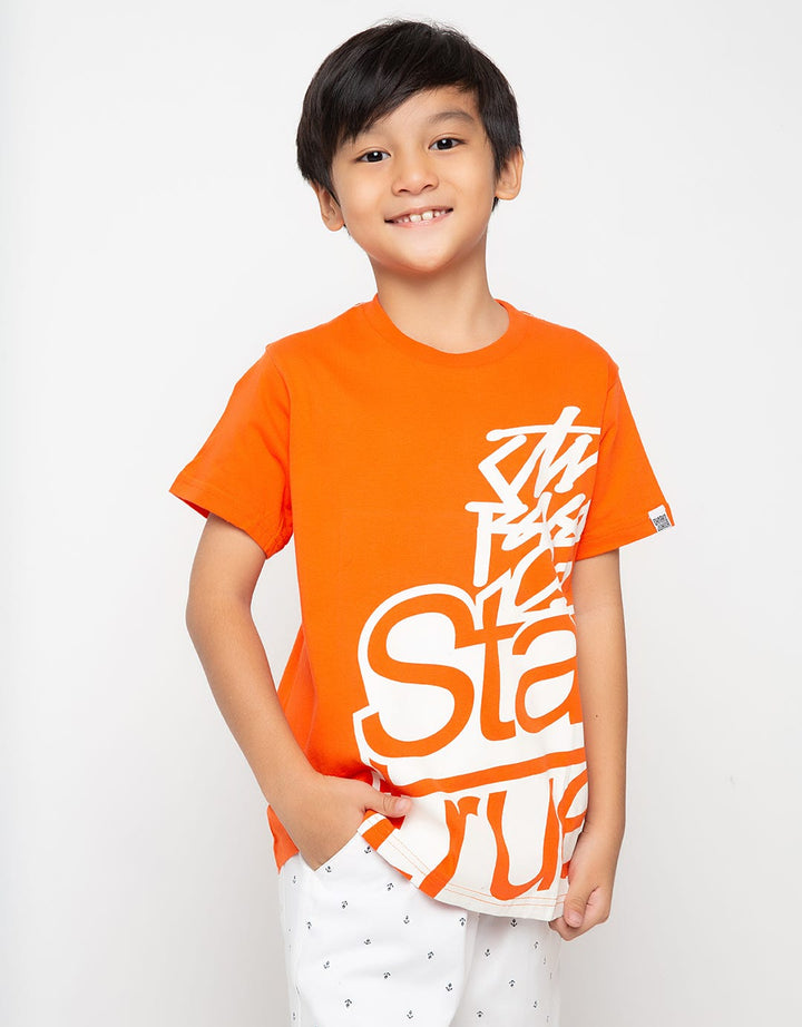 Sharks Kids Tshirt Print Typo Series