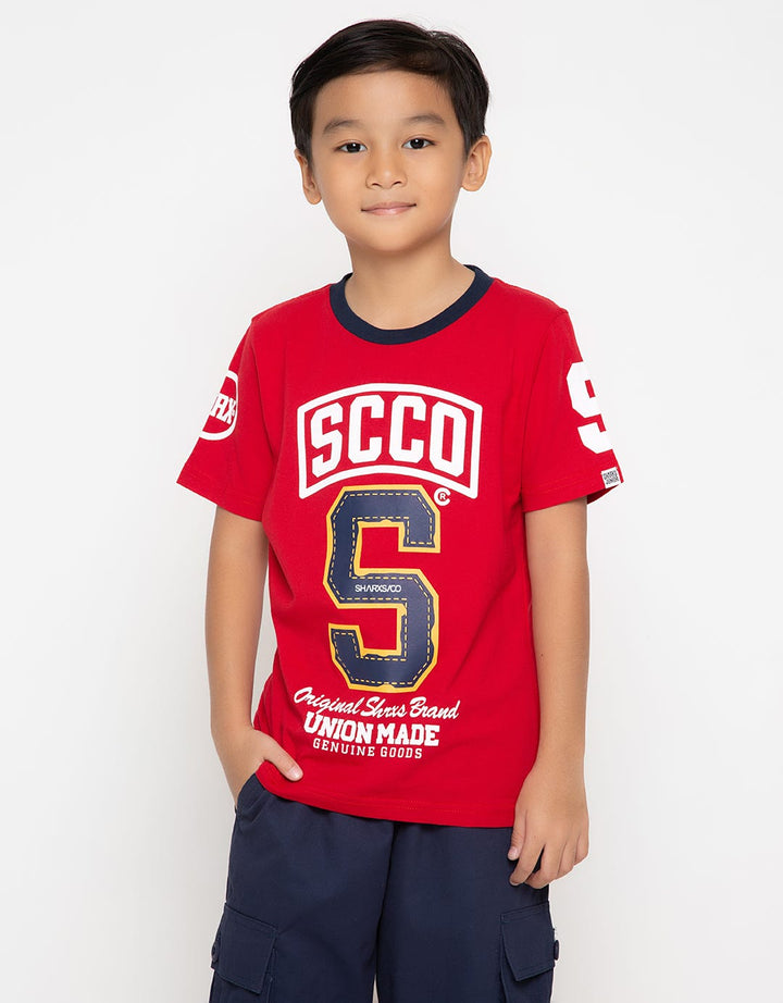 Sharks Kids Typo Series Tshirt