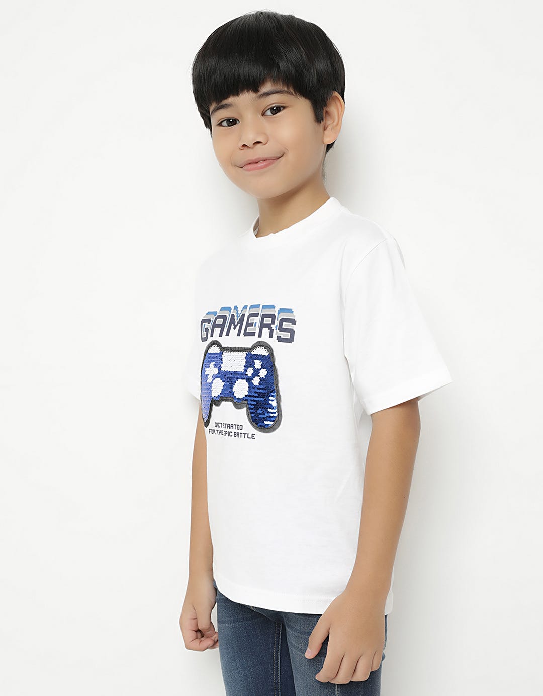 Twist Kids T-Shirt Oblong Sequin