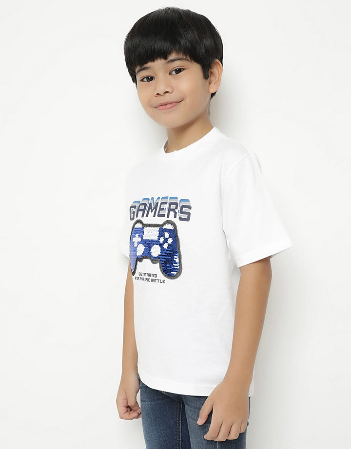 Twist Kids T-Shirt Oblong Sequin