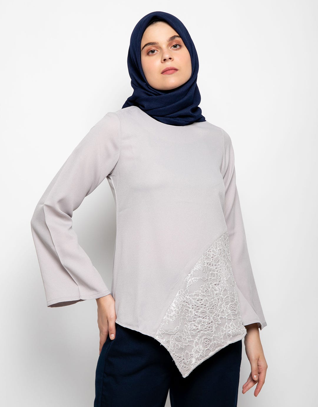 Azzar Avah Assymetrical Blouse