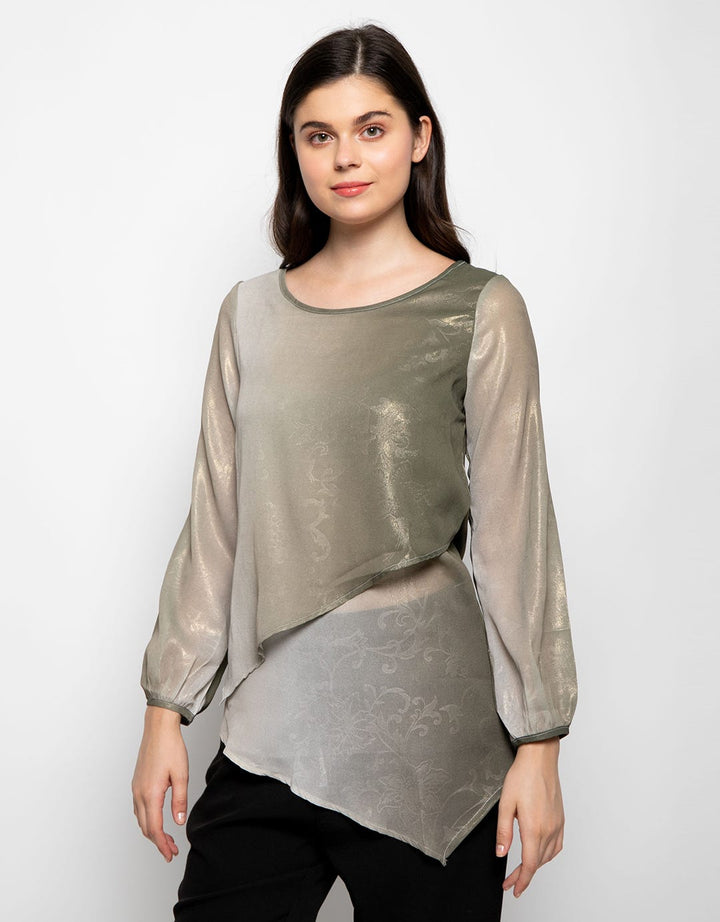 Azzar Vani Assymetrical Blouse