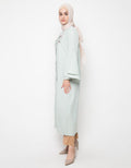 Annisa Gamis Crepe Embroidered Lengan Panjang