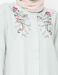 Annisa Gamis Crepe Embroidered Lengan Panjang