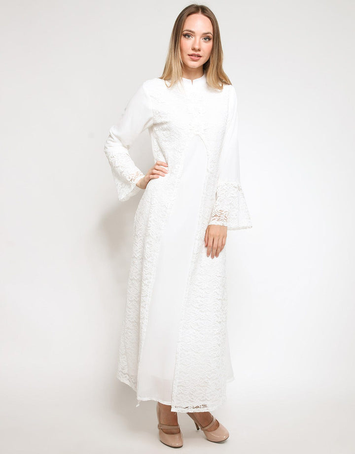 Puricia Gamis Aksen Pretty Lace