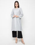 L/S LONG TUNIC LACE