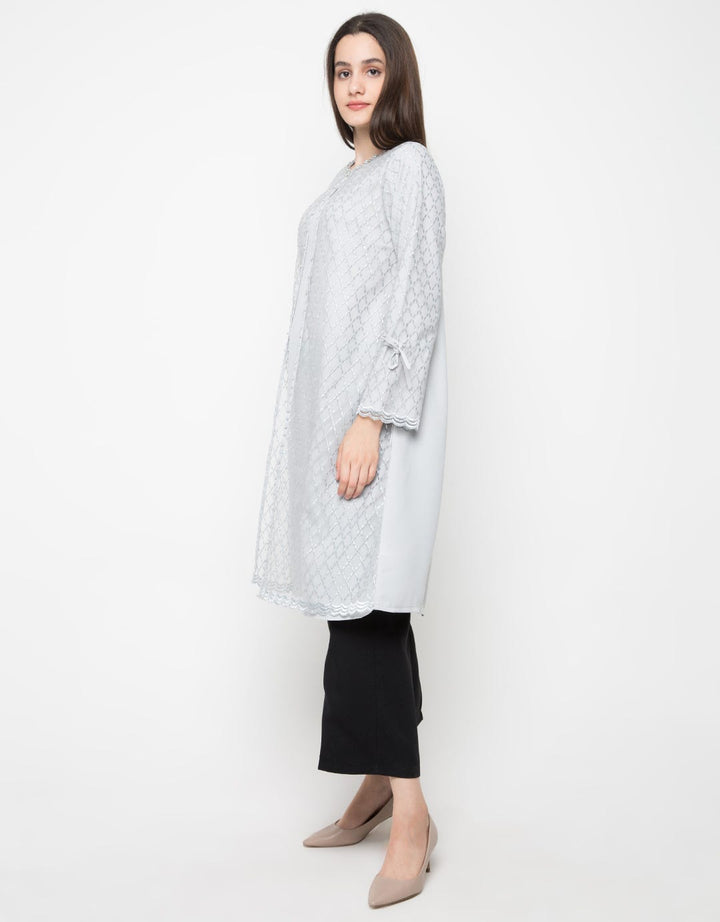 L/S LONG TUNIC LACE