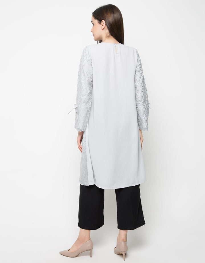 L/S LONG TUNIC LACE